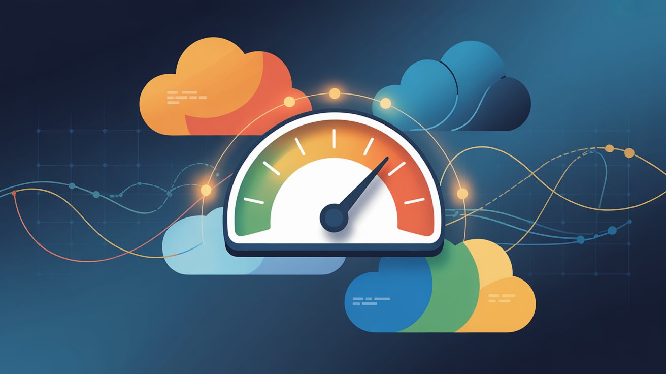 Ilustración sobre optimización de costos en AWS, Azure y GCP sin perder rendimiento.