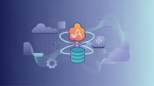 Ilustración de arquitectura serverless en AWS con Lambda y DynamoDB — flujo automatizado en la nube.